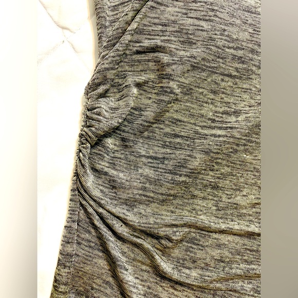 EXPRESS Metallic Cami Ruched Side Gold Heather size M NEW - Picture 4 of 9